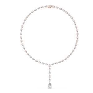Collar de Diamantes CVD EF VVS-VS de 22.98 CT, Diamantes de Corte Pera, Oro de 18K, 14K, Oro Rosa, Amarillo, Blanco, Joyería Fina de Lujo - Product Image 5