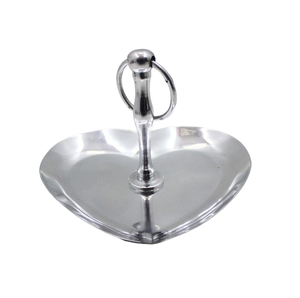ที่วางเค้กอลูมิเนียมแบบไม่เหมือนใครของตกแต่งบ้านและงานแต่งงานขนาดมาตรฐานถ้วยเงินนิกเกิลทำด้วยมือ - Product Image 2