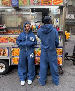 Áo hoodie cotton nặng cho nam Áo nỉ in đồ họa quá khổ cổ điển thời trang dạo phố phong cách ngoại cỡ nặng hơn Áo nỉ trung bình - Product Image 3