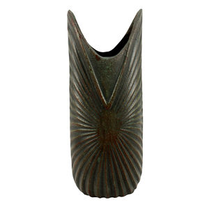 Vase à fleurs en aluminium de qualité exclusive avec montage coupe collines Vase à fleurs à texture unique au prix de gros - Product Image 2