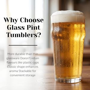 Verres à bière transparents de 500 ml avec impression personnalisée, conception empilable, logo sur mesure, fabrication en gros OEM/ODM - Product Image 5
