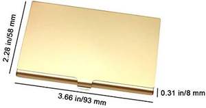 Metal Slim Lightweight <b>Business</b> <b>Card</b> <b>Case</b> Holder manufacturer Design <b>Business</b> - Product Image 2