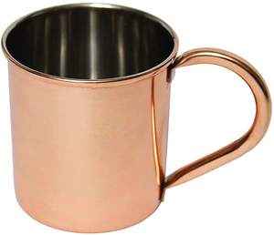 TASSE À CAFÉ/CUIVRE MOSCOU MULE MUG/TASSE EN CUIVRE SOLIDE DESIGNER TASSE À CAFÉ AVEC POIGNÉE CUIVRE TOP VENDEUR TASSE À EAU - Product Image 3