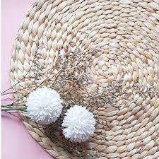 Tapis durable en jacinthe d'eau écologique et léger Une pièce décorative classique pour les magasins de maisons et le style intérieur - Product Image 4