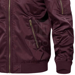 Latest Style 2026 Winter Warm Custom Made Men Bomber <b>Jacket</b> Wholesale Top Quality Men Bomber <b>Jackets</b> - Product Image 5
