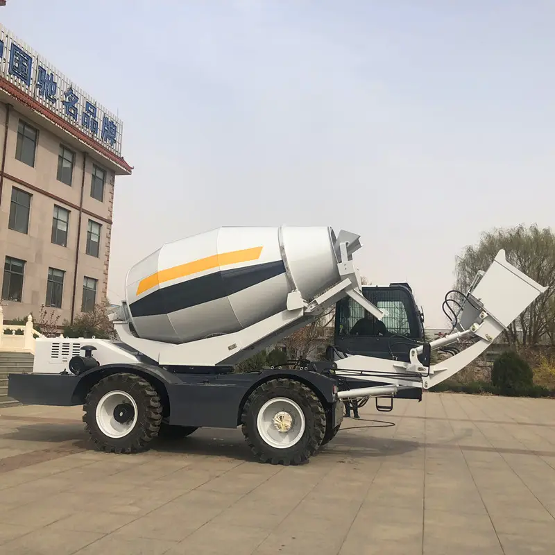HK5.5 kendinden yükleme hazır karışım beton harç kamyonu fiyat çin kullanılmış beton mikseri beton harç kamyonu