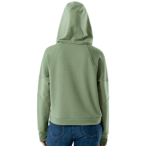 Sudadera Extra Grande con Detalles Desgastados para Mujer, Hecha de Mezcla de Algodón Grueso con Bordes Crudos y Estética Urbana Contemporánea - Product Image 6