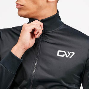 Chándales ajustados de calidad superior para hombre, conjunto de 2 piezas, logotipo personalizado, transpirable, cómodo, superventas Premium para invierno, sólido - Product Image 6