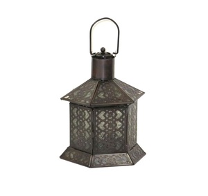New Garden Decorative Tall Iron <b>Lantern</b> With Brown Antique Plated Wall Handing Candle Holder <b>Lamps</b> - Product Image 4