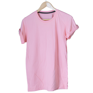 Camisa Casual de Manga Corta de Algodón Liso con Lavado Ácido, Estilo Urbano, Personalizada, Vintage, Teñida, Oversize XL, Ropa al por Mayor - Product Image 2
