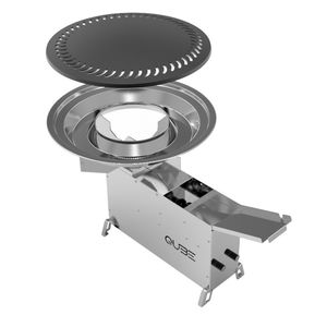 Poêle à granulés pliable portable pour barbecue - Product Image 5