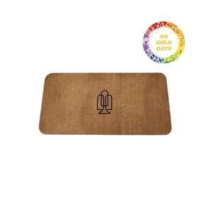 Estera de red de fibra de coco duradera y ecológica, estera tejida de malla Natural hecha a mano, estilo moderno para el hogar, Hotel, proveedor de Vietnam - Product Image 1