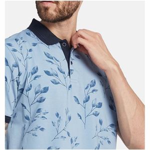 เสื้อโปโลผู้ชายแฟชั่นสำหรับผู้ใหญ่สำหรับยิมเสื้อโปโลแขนสั้นลำลอง - Product Image 5