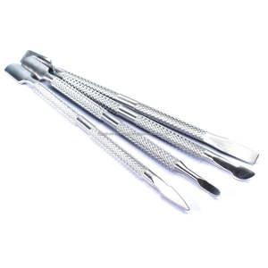 Juego de 4 Empujadores de Cutículas Profesionales de Acero Inoxidable, Removedor de Esmalte de Gel UV, Herramienta de Manicura y Pedicura, Logotipo Personalizado, Venta al Por Mayor - Product Image 6