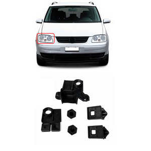 Kit de clips de fixation de phares neufs pour VW Touran 1T Pre-Face - Product Image 3