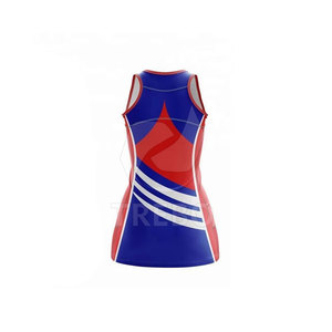 La mejor calidad, el último diseño, 100% poliéster, secado rápido, transpirable, uniforme de netball, venta al por mayor, hecho a medida a bajo precio - Product Image 6