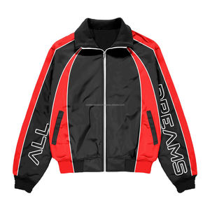 Conjunto Deportivo Informal Personalizado de Gran Tamaño, Chaqueta Cortavientos Reflectante 3M, Chándal de Nailon para Hombre, Chaqueta y Pantalones Deportivos - Product Image 4