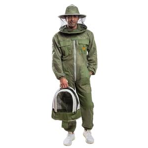 ชุดการเลี้ยงผึ้งม่านคู่กับรั้วม่านและม่านรอบตาข่ายระบายอากาศเข่าเสริมกระเป๋าเครื่องมือ - Product Image 5