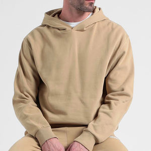 Sweats à capuche pour hommes 100% coton Logo personnalisé Sweats à capuche avec poches Sweat à capuche fonctionnel pull oversize Sweats à capuche pour hommes lourds - Product Image 1