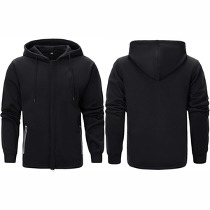 Kandari Sports Manufacture Hommes Solide Pull À Capuche Haut Lourd Polaire Sweat Nouveau Design 100% Coton Hommes Slim Fit Hoodies - Product Image 1