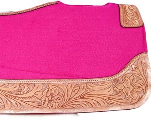 <b>Wool</b> <b>Felt</b> Pad High Quality Western <b>Wool</b> <b>Felt</b> Saddle Pad <b>for</b> Horse Riding Custom Contoured Pad at Affordable Price - Product Image 5