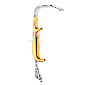 Rétracteurs de poitrine manuels en acier inoxydable à fibre optique JI-604 réutilisables de haute qualité - Product Image 5