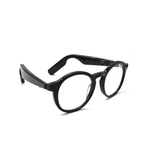 2024 신상품 하이 퀄리티 블루투스 오디오 안경 스마트 무선 블루투스 TWS 안경 럭셔리 안티 블루 라이트 비디오 안경