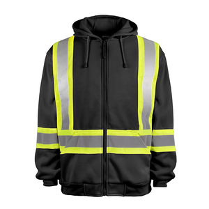 Ropa DE TRABAJO Chaqueta de seguridad para hombre Reflectante Alta visibilidad Protección Industrial Durable Construcción al aire libre Uniforme Chaquetas - Product Image 1