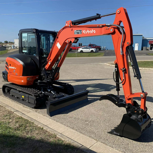 Excavadora de cadenas KX040-4R1A USADA 2021 con ROPS abierto, cuchilla angular y 2 años de garantía completa, pocas horas, recién llegada - Product Image 6