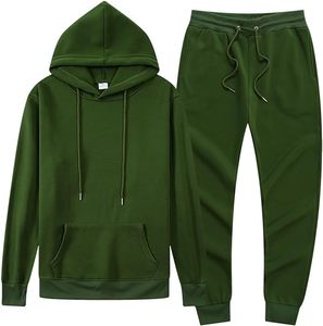 Sweat à capuche décontracté en coton 100% à motif uni, coupe oversize, en tissu polaire, avec poche écologique, teinture unie - Product Image 1