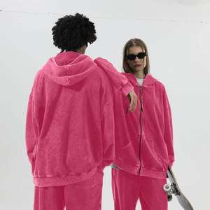 CL350h Street Wear Custom Pullover Hoodie Oversized Distressed <b>Vintage</b> Washed 100% Cotton 350 Gsm Men's <b>Vintage</b> <b>Sweatshirt</b> - Product Image 2