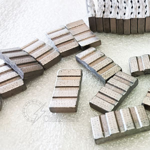 鉄筋コンクリート用,150-250mm,Arixターボ形状ダイヤモンドコアドリルビットセグメント - Product Image 5