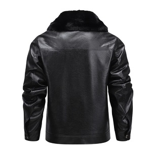 <b>High</b> Quality <b>Top</b> Grain <b>Leather</b> Clothing Autumn <b>High</b> Quality New Arrival Genuine <b>Leather</b> Stylish Winter Men's <b>Leather</b> Jacket with - Product Image 2