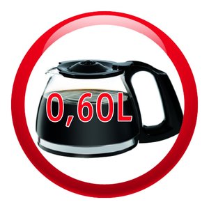 Cafetera Eléctrica de Goteo Moulinex FG1528 de 600W y 6 Tazas, Estilo Americano, Color Negro - Product Image 4