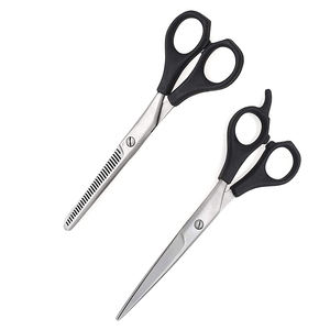Tijeras profesionales para el cabello de gran oferta, con mango de plástico, certificado CE ISO, herramientas manuales de corte de cabello para salón y peluquero - Product Image 4