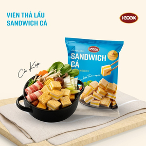 Sándwich de pescado, entrega rápida, ingredientes de olla caliente congelada, aperitivos de calidad original listos para la exportación, fabricante vietnamita - Product Image 4