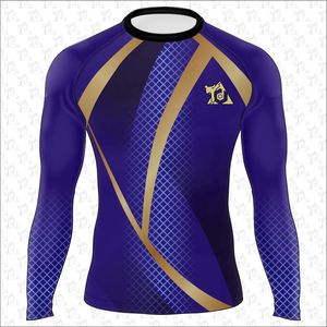 Men Rash Guard Long Sleeve Shirt Set Base Layer Bjj Rash Guard for Women UV/<b>SPF</b> Shirt Swim Shirts Neoprene Compression Rashguard - Product Image 3