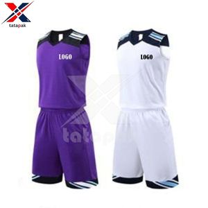 Tenues d'équipe personnalisées Vêtements de basketball personnalisés Vêtements de sport d'été légers et durables de grande taille pour les équipes - Product Image 3