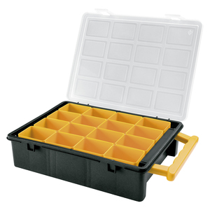 Valigetta Organizzatrice in Plastica con 16 Scomparti Rimovibili 242x188x60 mm - Product Image 1