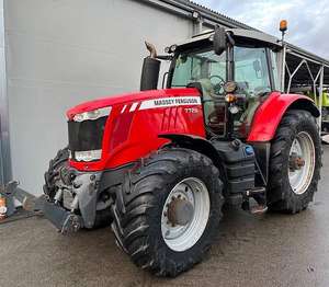 Tracteur agricole Massey Ferguson 7726 4WD 220HP à forte demande avec pompe et roulement - Product Image 3