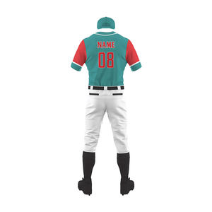 Tenue d'équipe pour hommes, uniforme de baseball sportif, ensemble d'uniformes personnalisés respirants, uniforme de compétition de baseball pour jeunes, best-seller - Product Image 6