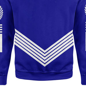 เสื้อสเวตเตอร์สวมหัวลายกรีกสีฟ้า & สีขาวชุดกีฬาแบบมีสไตล์สำหรับ3D เป็นพี่น้องและชมรมเสื้อผ้าถักสำหรับผู้ชายผู้หญิงฤดูหนาว - Product Image 4