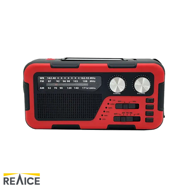 Portable Solar Rechargeable Radio