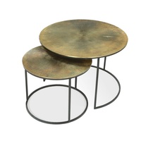 Table basse et gigogne dernier modèle avec plateau en marbre table basse de luxe en métal pour maison moderne à des prix abordables