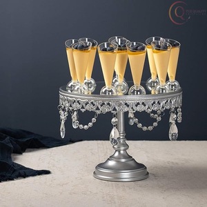 <b>Heavy</b> Duty Metal Cake <b>Stand</b> with Minimalist Design, Ideal for Multi Layer Cakes and Professional Baking Displays - Product Image 2