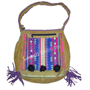 Indian Vintage Bohemian Ethnic <b>Bag</b> with Artistic Embroidery Handmade Craft Detailing Eco-Friendly for Daily Wear <b>Festive</b> Outfits - Product Image 5