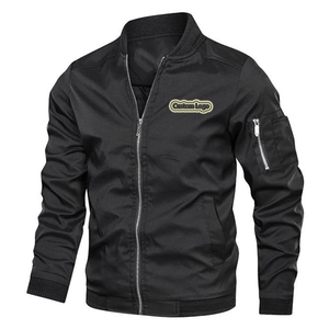 M & F Vêtements pour hommes personnalisés Streetwear Veste universitaire surdimensionnée Veste universitaire pour hommes Veste polyvalente grande taille - Product Image 2