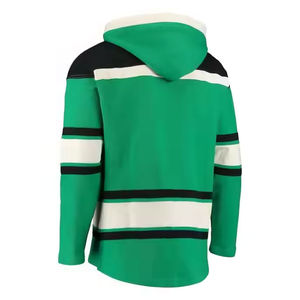 Sudadera con Capucha Personalizada Única, Sudadera de Hockey 100% Algodón, Jersey de Hockey sobre Hielo con Capucha y Cordones - Product Image 6