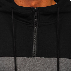 Sweat-shirt à capuche pour hommes avec logo imprimé numériquement Sweat à capuche de sublimation à bas prix avec logo sur le devant Pull à capuche design - Product Image 3