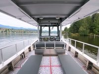 Bateau de yacht de vitesse en alliage d'aluminium professionnel à grande vitesse de 12.9m facile à utiliser passagers péniche de débarquement bateau pilote de sauvetage incendie